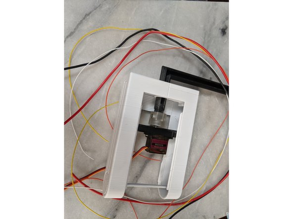 There will be 3 servos in the HeadBox and Neck of the droid.  The wires that come connected to these servos are not long enough to reach the electronics that will be installed in the body.