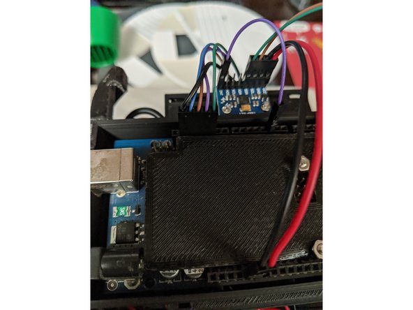 The 5 pin harness going to the Arduino will use pins GND, 13, 12, 11, and 10.  Make sure the ground wire goes to the GND pin on the Arduino and it will be plugged in as shown in Pic 2.