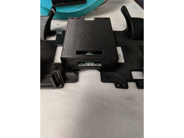 The Motor driver and MotorDriverFrame attach the the main frame with 4 M3 x 10mm countersunk screws.