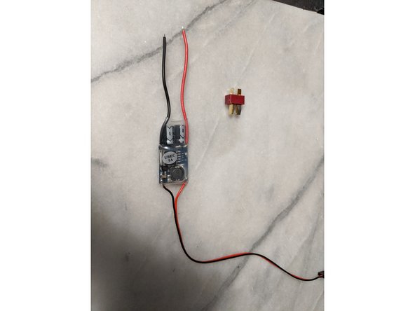 Here we will have a 5v 5A UBEC to control voltage to the rest of the electronics since we wired the batteries in series, they are over 14v and we need everything else to run at 5v.