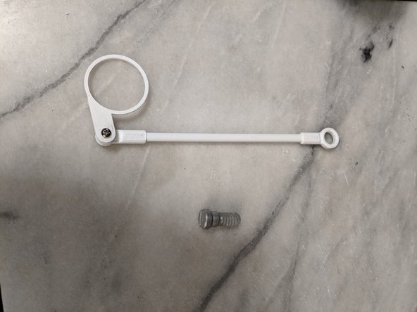 Drill out the NodArmLever print so the screw passes through the hole but the threads to not bite into it, you want it to freely turn.