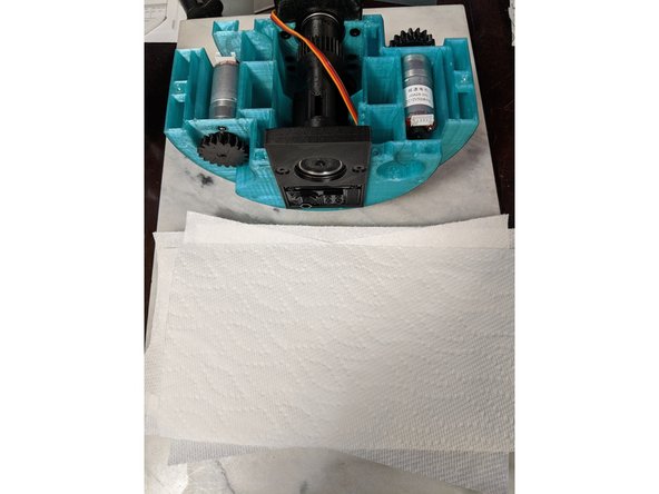 I talked to Michael about how to secure the ballast in place since the cavity is so large it cannot be secured in place with epoxy as it would take far too much epoxy to fill and he said he used foam or bubble wrap to fill the cavity which also makes it still removable.  I went the cheap and what I had available route and used paper towels.