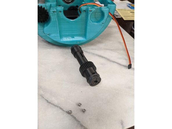 Here you will need the MainBar print, 3x M3 Square Nuts, and a 1/8 inch drill bit.