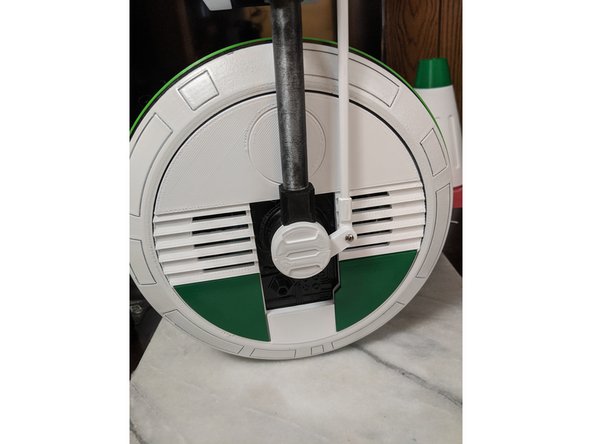 You will use this to cover the MainBarHolder and this will also hold the NodArmLever in place.  See Pic 2.