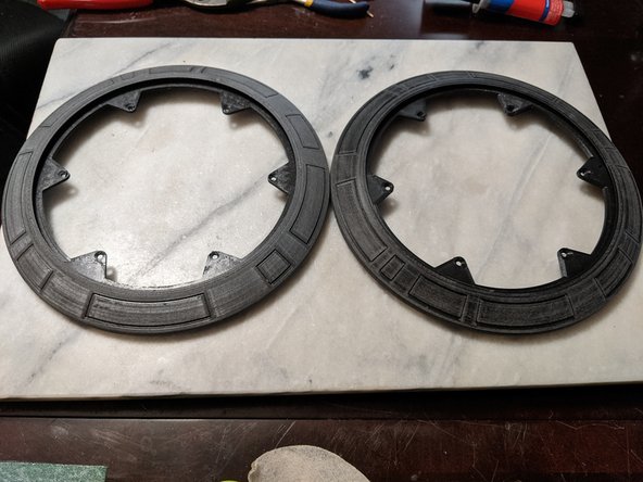 The most important place to check for required sanding is the raceways for the ball bearings.  The InnerSusan and OuterSusan prints.  Make sure the curved areas the ball bearins are going to be in is smooth.  If there is any z seam or bumps, be sure to sand them smooth for best results.