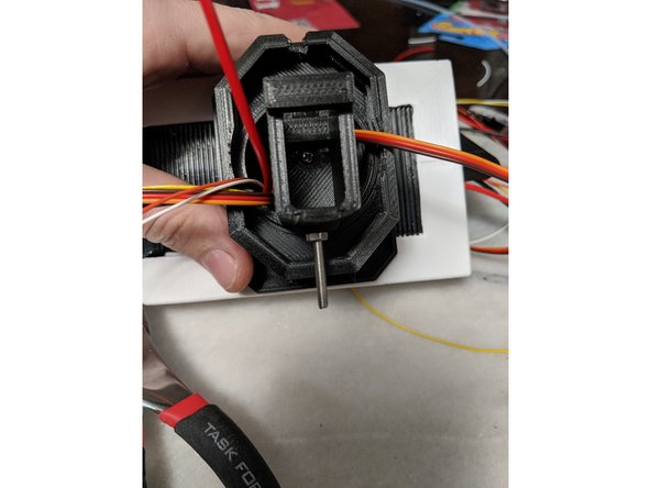 Insert the screw from the inside of the TopnNeck and secure with one nut as shown in Pic 2.  Again, I changed mine out to a lock nut so nothing loosens from vibration.