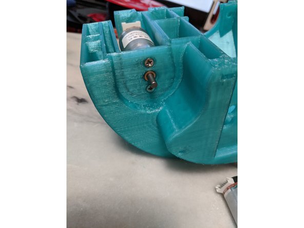 Repeat the process on the other side of MainFrame for the second motor as shown in Pic 3.