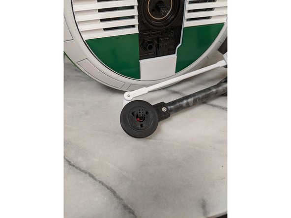 The MainBarHolderB print has a large side and a smaller side.  The large side will face the MainBarHolderA print as seen in pic 2.