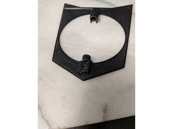 Install a M3 Square nut into the slot as shown in Pic 3.