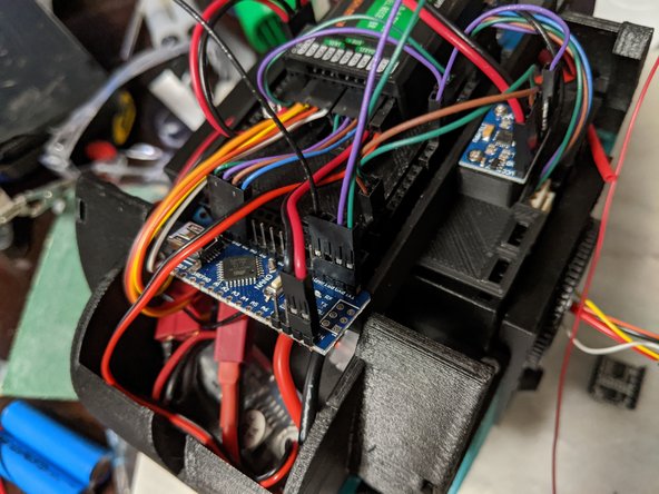 We will first plug this harness into the Arduino Nano.