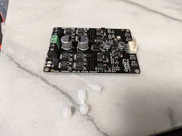 Here we will be working with the MDD10A motor driver.