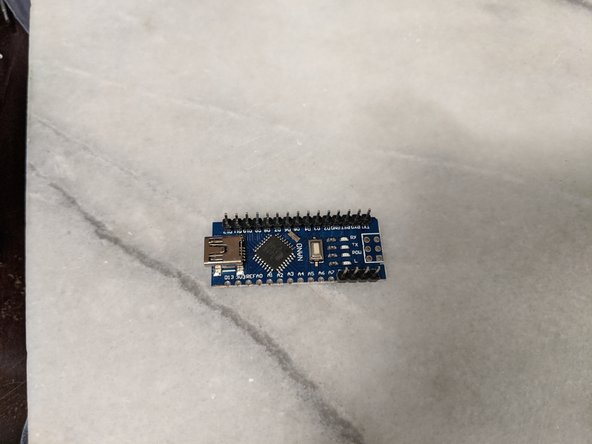 I only soldered on the ones I needed but you can solder all pins onto the Nano as well.