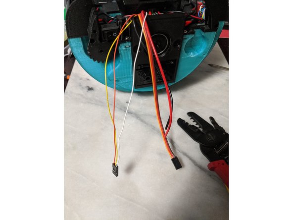 Put these wires into a 3 pin housing as shown in Pic 3.  The order does not matter as we can assign switch channels on the RC remote later.