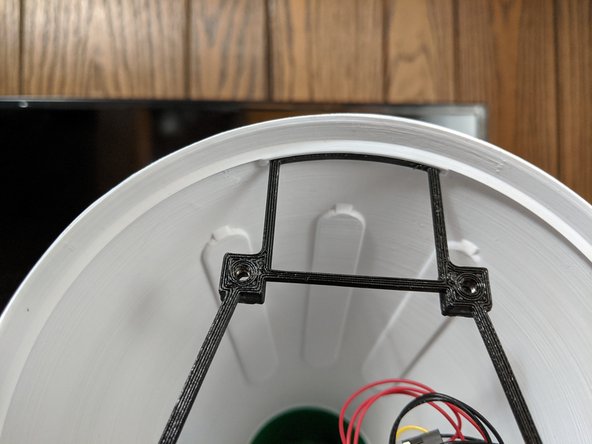 Make sure the upper portion is behind the lip on the head as shown in Pic 2.