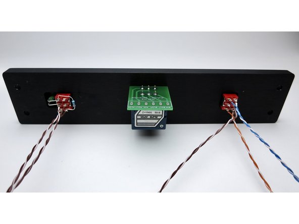 Photo 1 - Install potentiometer to the front panel