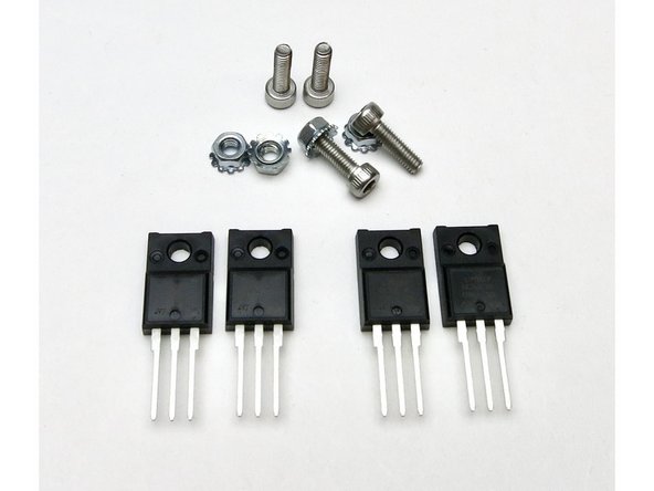 7815 and 7915 regulators, and mounting hardware.