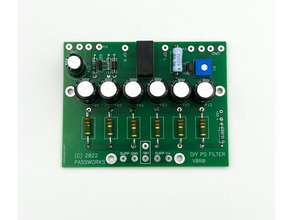 Stuff the boards per the schematics.  A good sequence may be: