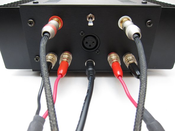 The ACA 1.6 is a fantastic stereo amplifier. Connections for proper use are as follows;