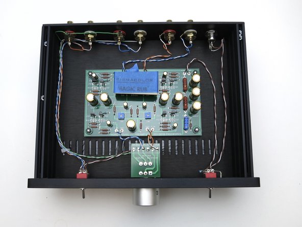 The Nutube can be microphonic. Everybody will hear it when they flip a switch, but some of the Nutube themselves are worse than others, it seems to be the vagaries of production.