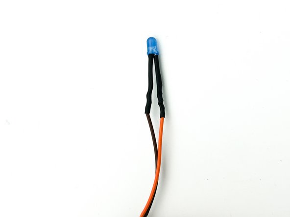 Create a 14&quot; twisted pair of the thin wire.