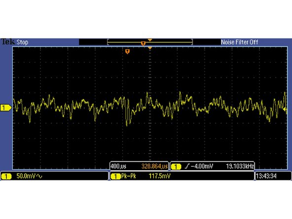 Distortion residual from AP, this is mainly 2nd harmonic, and overall very low.