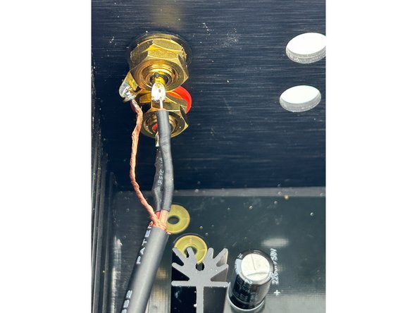 Add solder to the RCA jack solder cups.