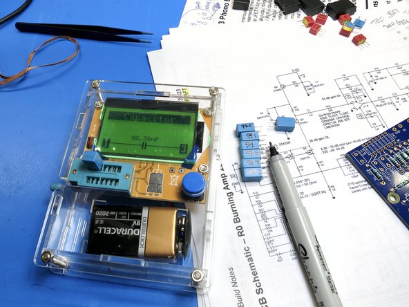 OPTIONAL - This is a Mega328 tester, available on Amazon or eBay for $15-20. It’s a universal electronics tester, place a component into the Mega328 and it will determine what it is, and measure, as well as show pins if it’s a semiconductor. Neat!