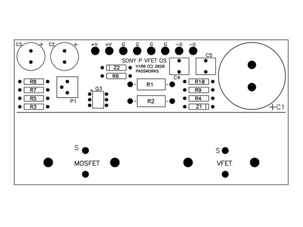 Schematic, Diagram and stuffed output board.