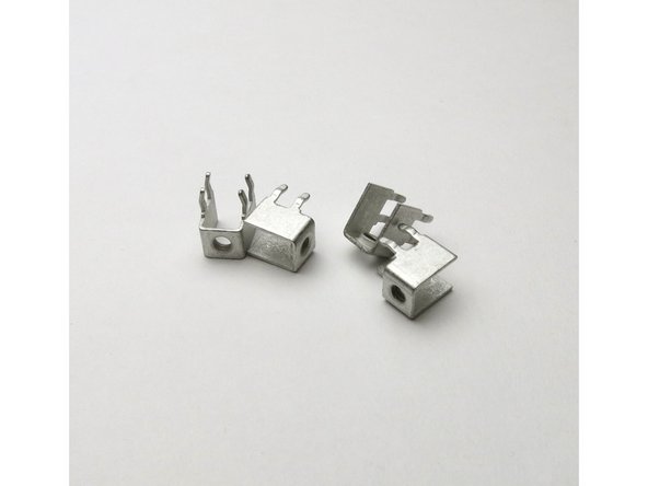 Photo 2 - PC mount M4 screw terminals, used for the speaker posts AND to bend the leads of the small resistors.