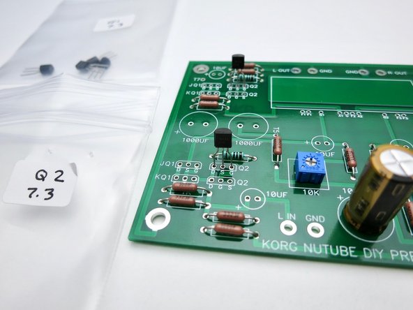 The rows with K are for K170 parts (Toshiba, not included) Only use one or the other! You don't need to use both rows. Open one bag at a time so you don't mix them up.