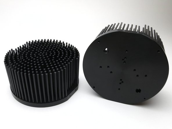 This heatsink was actually designed for a very large/bright LED lamp.