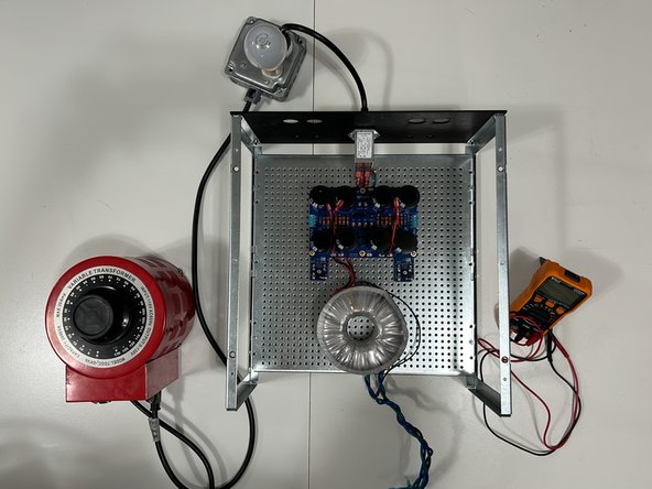 The rectifiers should be secured to the chassis floor or heatsinks. The rectifiers should not be connected to the main PCBs or to the transformer secondaries at this point. The transformer does not need to be secured, and it is not necessary to connect the shield wire.