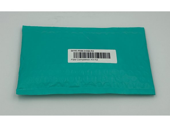 Find a clean, open space on your workbench and open the Completion Kit.  Pour the contents into a bowl.  Check that you have all the parts.  Since there are so few parts, they can be measured/validated as you check them off.  The spacers are small and will wander off.  Keep track of them!