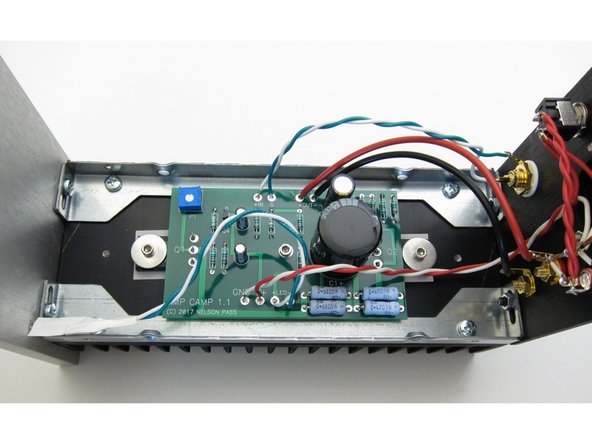 In this photo you can see the power connections from the circuit board to the switch.