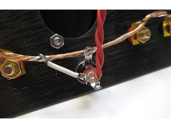 (continued)... It's doubled up as both channels are fed from this connection.