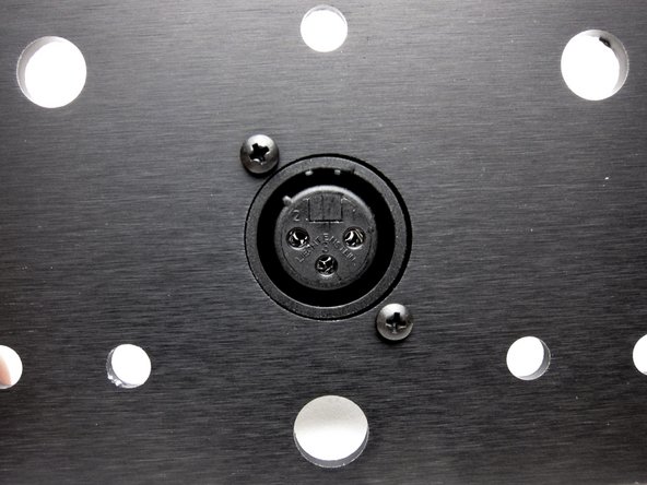 The XLR can mount inside or outside as you desire. Mounting inside will give a flush exterior.