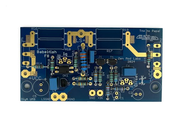 Note the shape of the part outline on the PCB. Install the parts in alignment with the silkscreen.