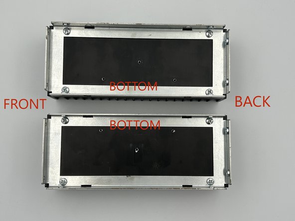 Mount the heatsink rails to the heatsinks using the M4 bolts included with the chassis.