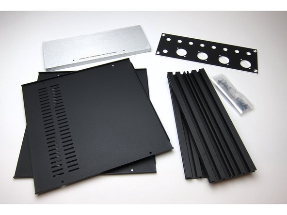 Chassis assembly is very straightforward.