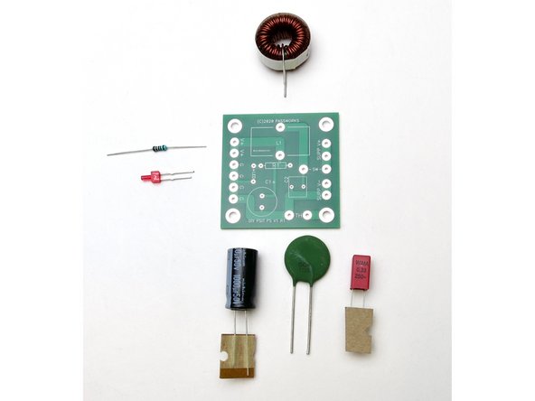 The PSU filter is a simple CLC filter. This helps attenuate any residual switching noise of the PSU brick.
