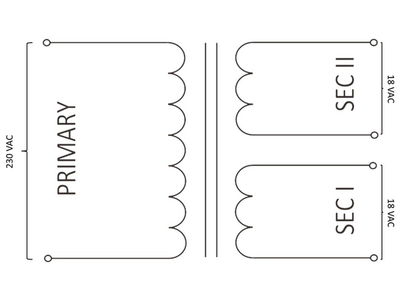 Toroidy transformers are popular in countries with 230VAC mains. The Toroidy TS-400 series transformers are a single primary. They are only suitable (unless custom ordered) for 230VAC mains.
