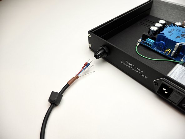 Shield connected to chassis. (pin 1 at plug)