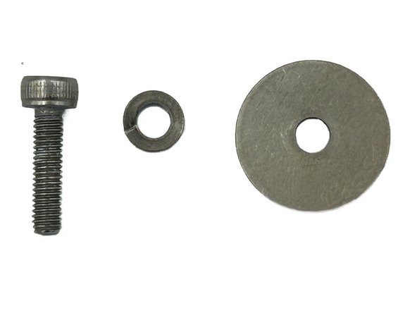 Photo 1 - Hardware for mounting the MOSFETs to the heatsinks.