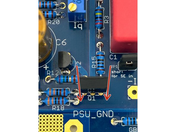 Match the silhouette on the silkscreen with the profile of the part paying particular attention to the slight taper.