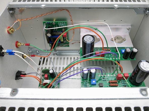 Wires to speaker posts are approximately 250mm (10in.)