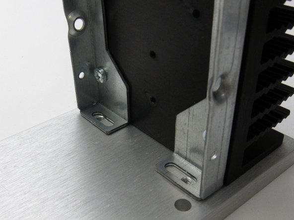 Third image: Screws insert as shown