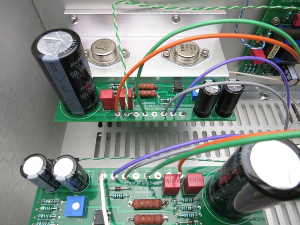 Output Board connections.