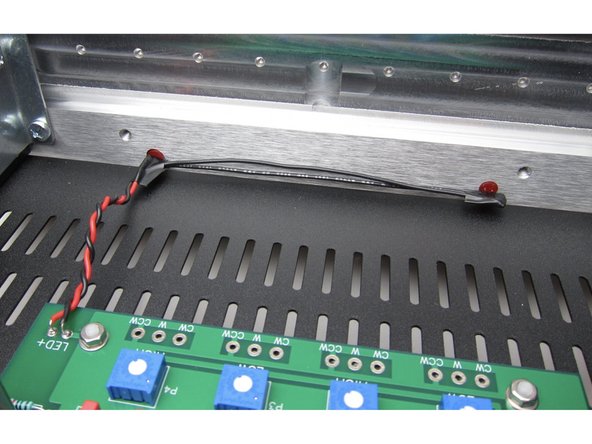 Photo 3) Trim, insulate and twist.