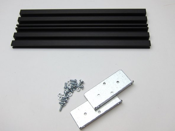 Attaching the thick front panel requires the 90deg brackets.