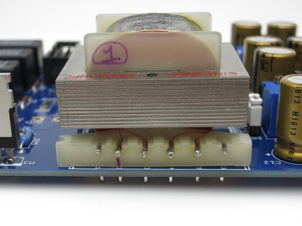 Check your transformer's data sheet to be sure you can find Pin 1.  For the CineMag transformers provided with Iron Pre kits, pins 1 and 2 are noticeably closer together than all the other pins.